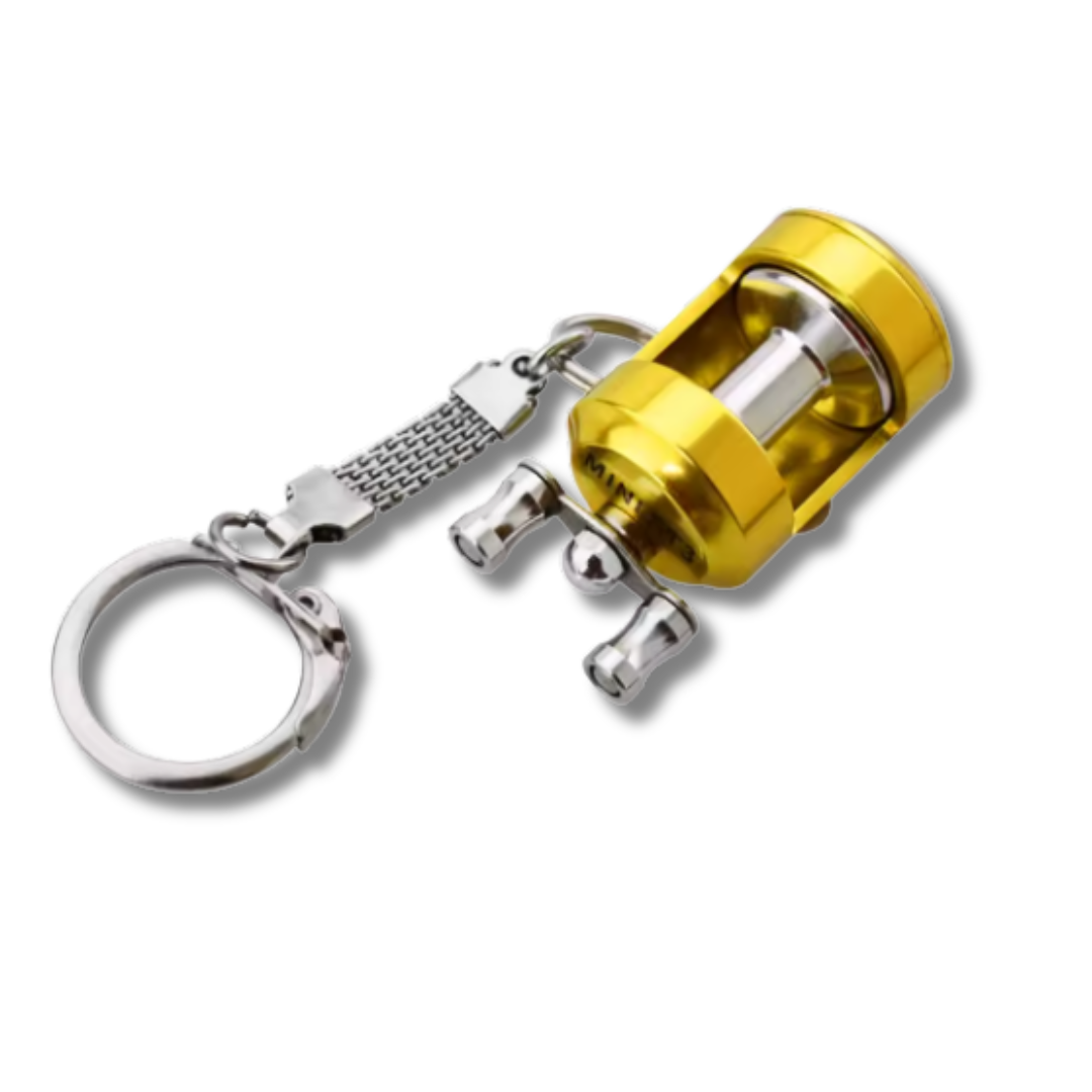 Fishing Reel Keychain